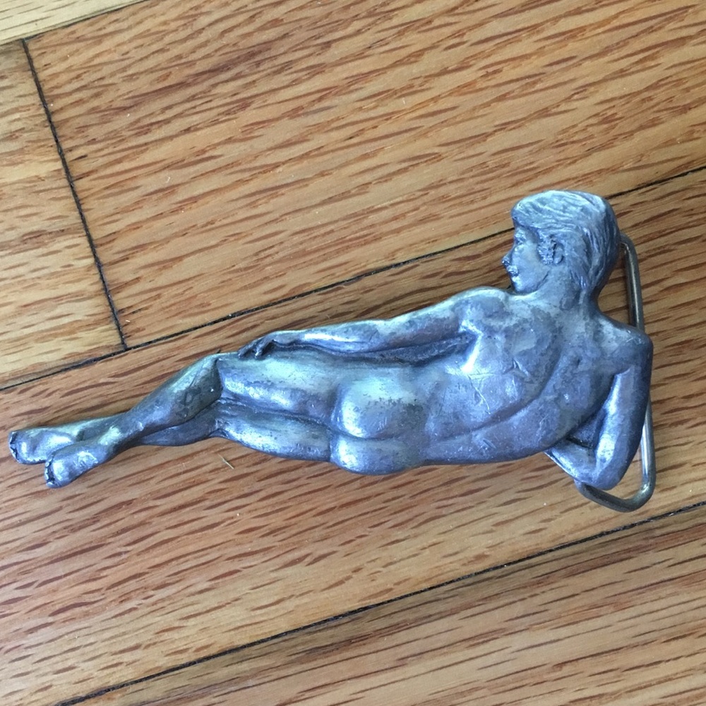 Vintage Nudie Belt Buckle